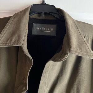 Van Heusen Men's Olive Shirt Jacket